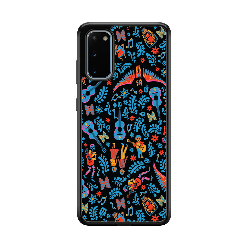 Coco Pattern Aesthetic Samsung Galaxy S20 Case