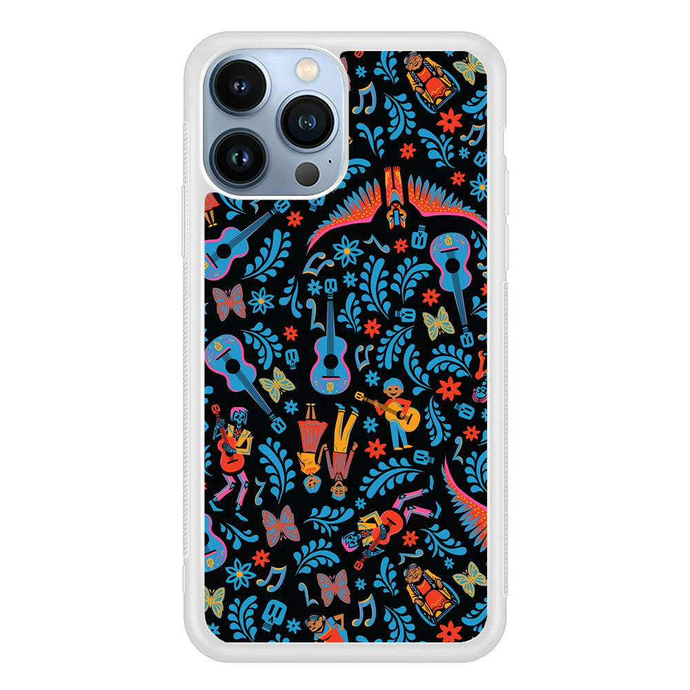 Coco Pattern Aesthetic iPhone 13 Pro Max Case