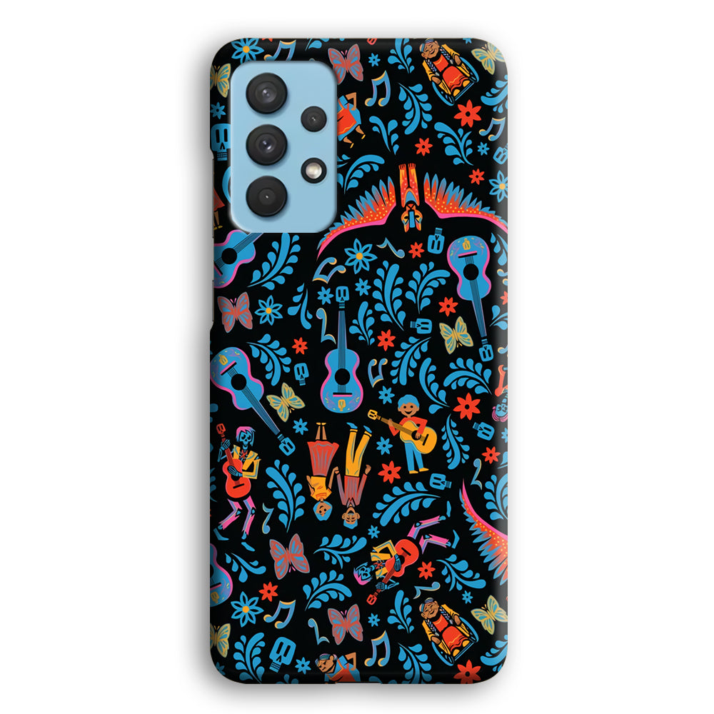 Coco Pattern Aesthetic Samsung Galaxy A32 Case
