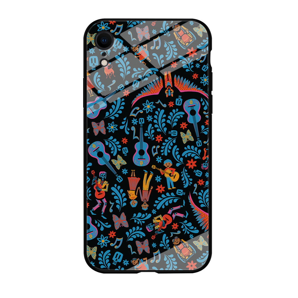 Coco Pattern Aesthetic iPhone XR Case