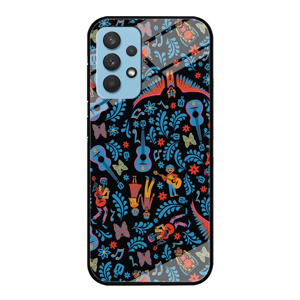 Coco Pattern Aesthetic Samsung Galaxy A32 Case