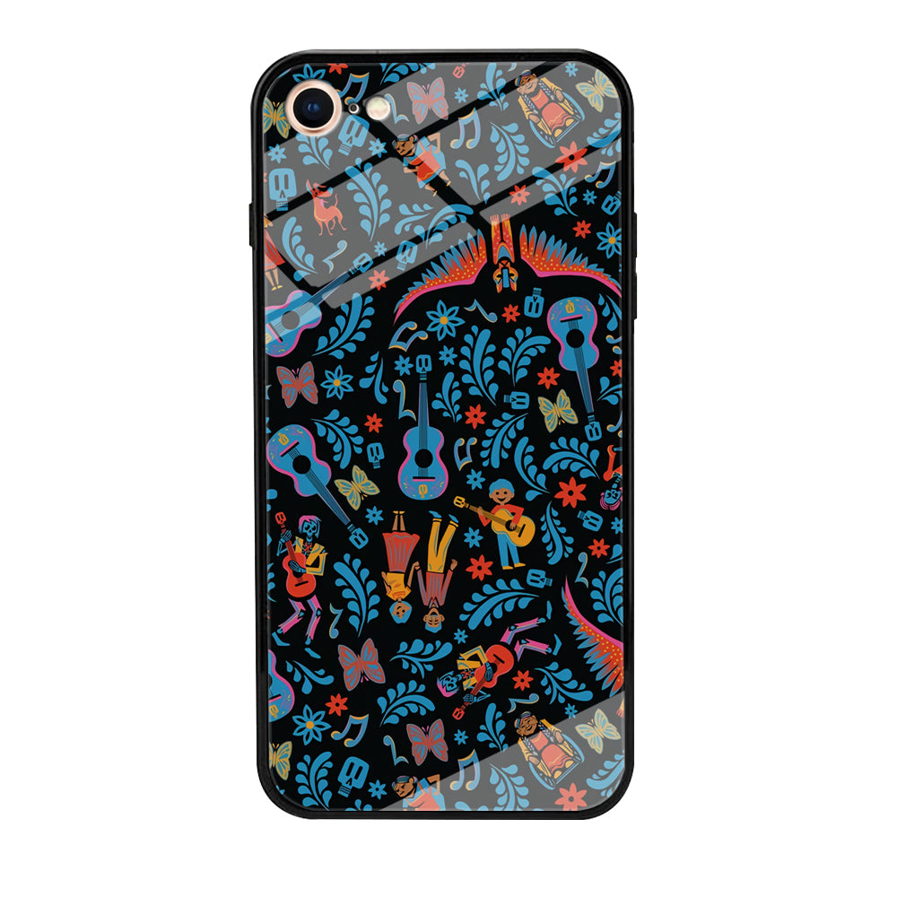 Coco Pattern Aesthetic iPhone 8 Case