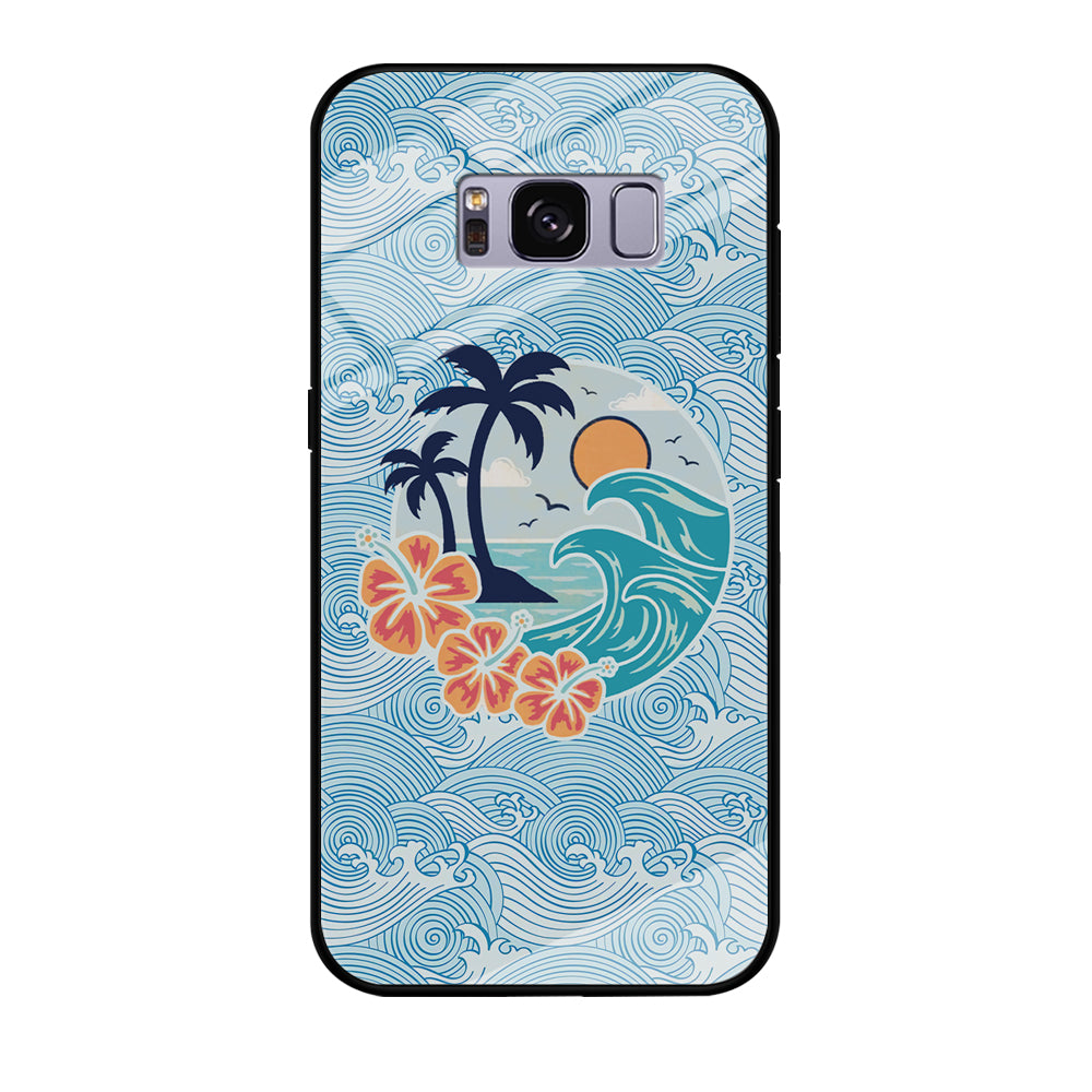 Coco Beach Portrait Samsung Galaxy S8 Plus Case Tempered Glass Case