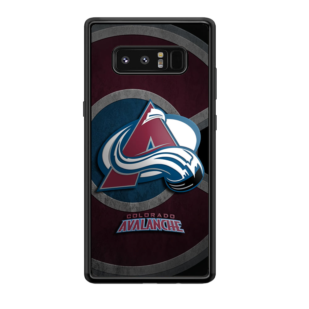 Colorado Avalanche Hockey Team Samsung Galaxy Note 8 Case