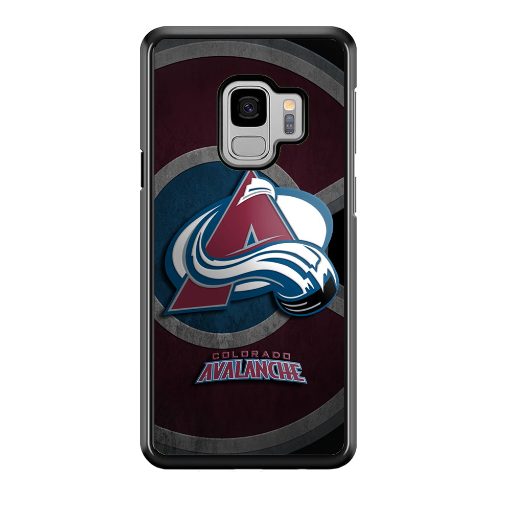 Colorado Avalanche Hockey Team Samsung Galaxy S9 Case Default Title
