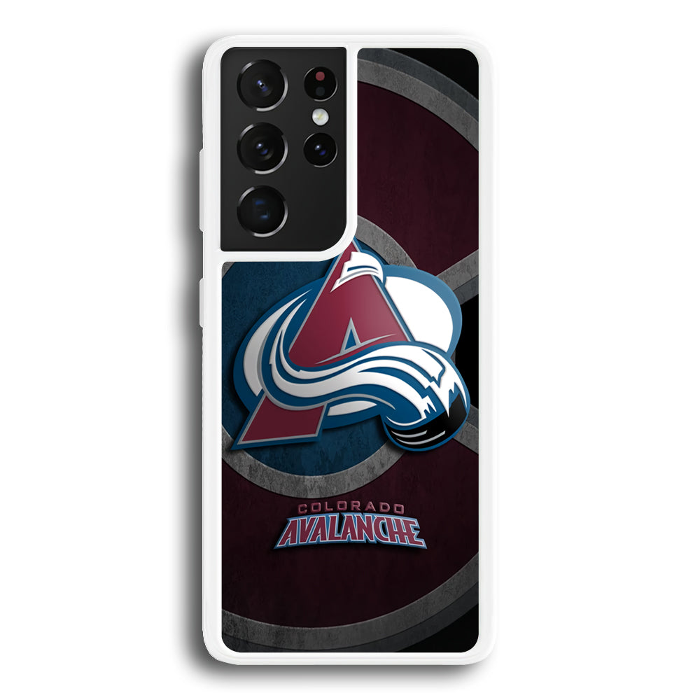 Colorado Avalanche Hockey Team Samsung Galaxy S21 Ultra Case