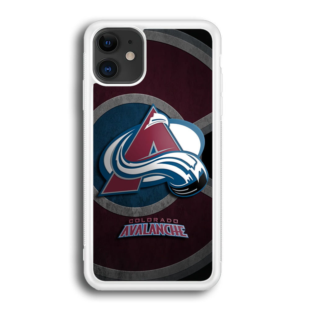 Colorado Avalanche Hockey Team iPhone 12 Case