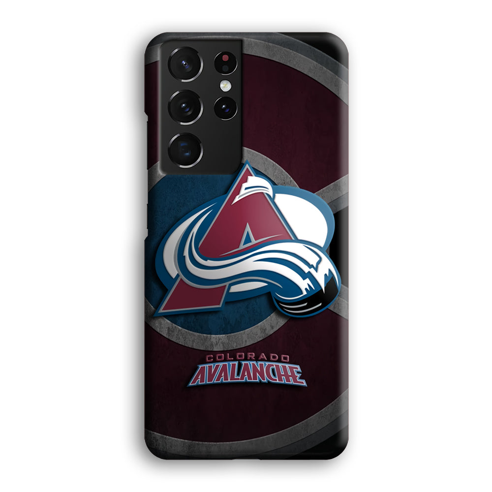 Colorado Avalanche Hockey Team Samsung Galaxy S21 Ultra Case