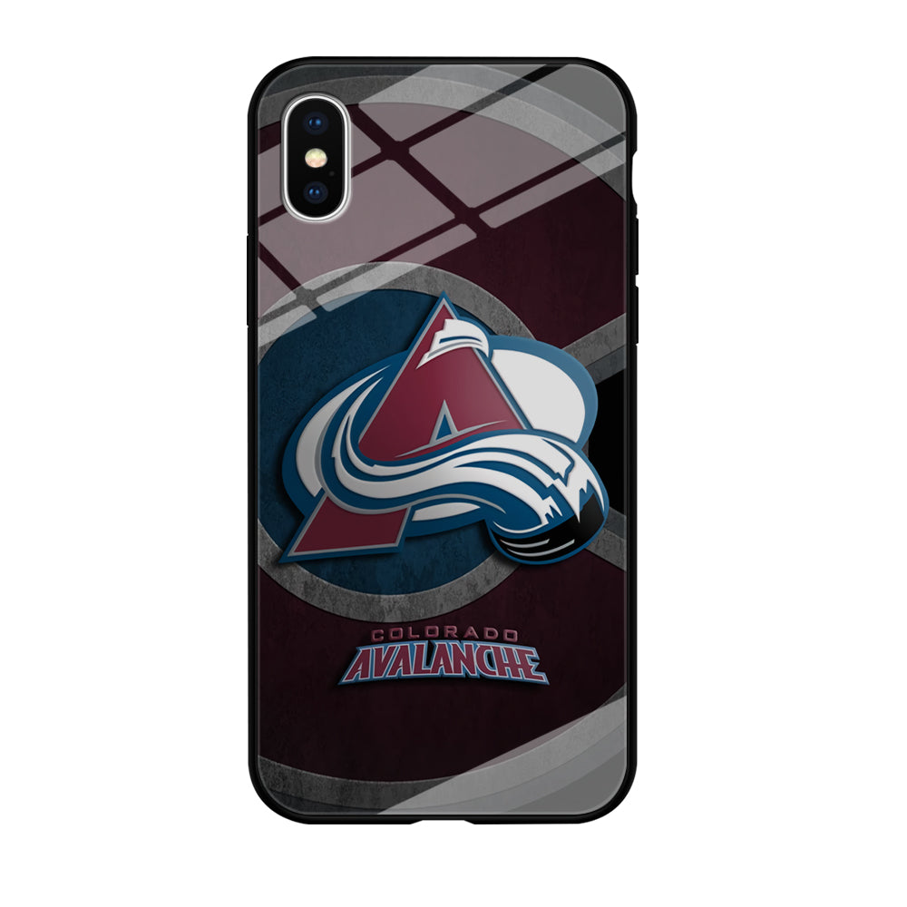 Colorado Avalanche Hockey Team iPhone XS MAX Case