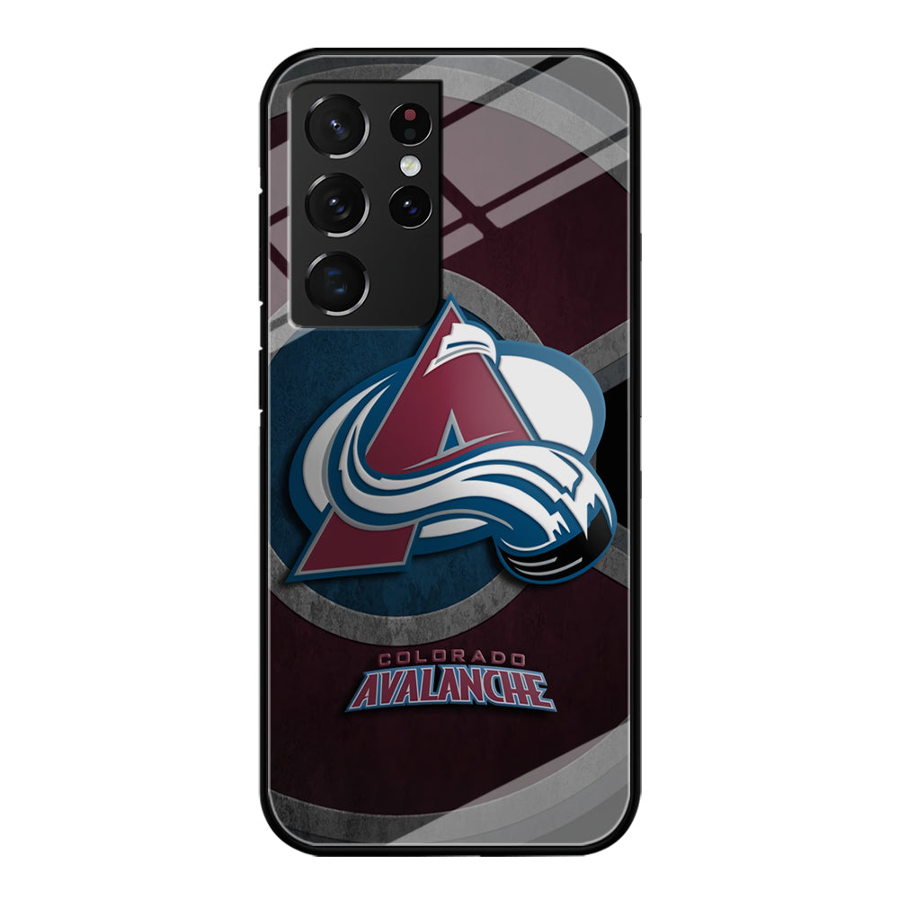 Colorado Avalanche Hockey Team Samsung Galaxy S21 Ultra Case
