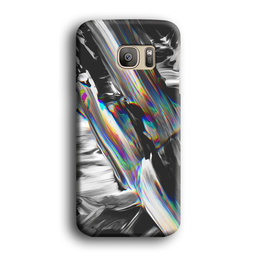 Colour Black Coruscate Samsung Galaxy S7 Edge Case