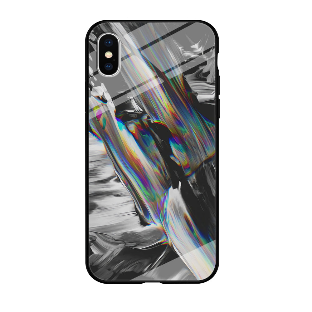 Colour Black Coruscate iPhone X Case