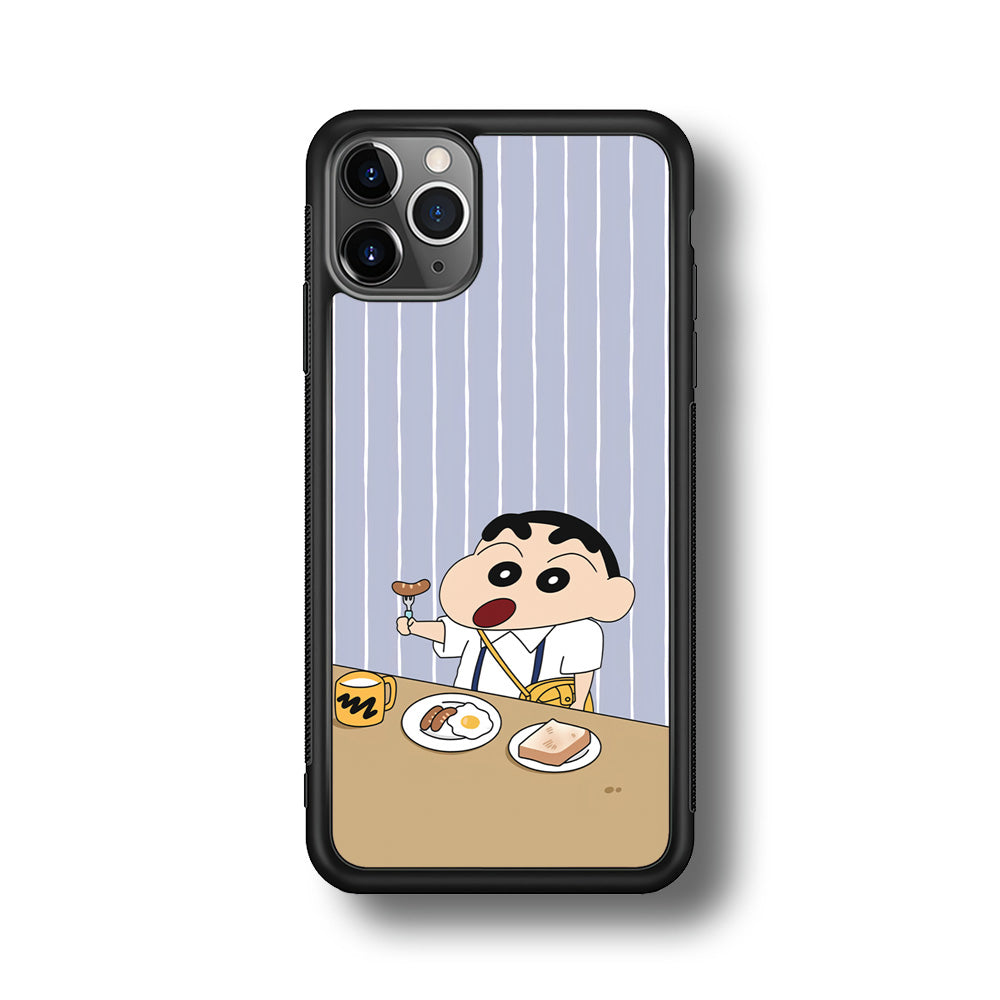 Crayon Shinchan Take a Breakfast iPhone 11 Pro Max Case