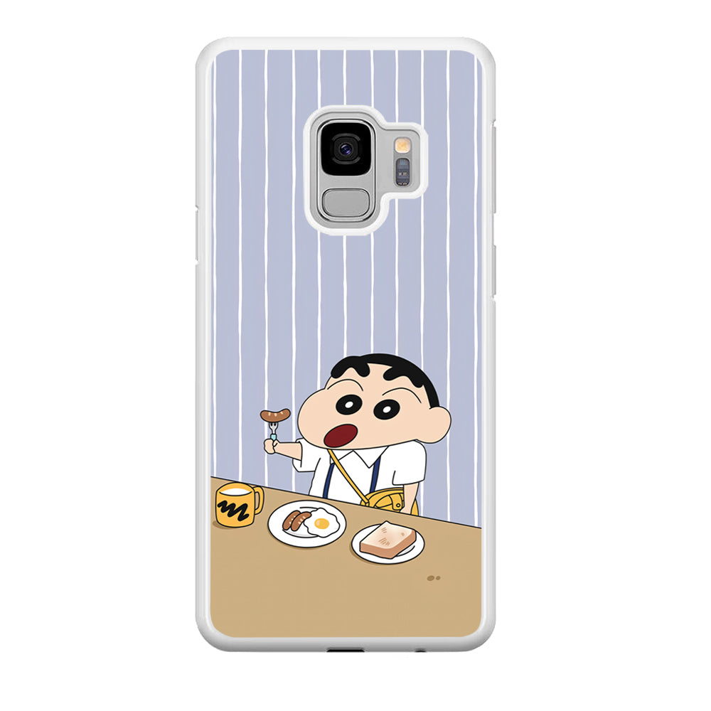 Crayon Shinchan Take a Breakfast Samsung Galaxy S9 Case