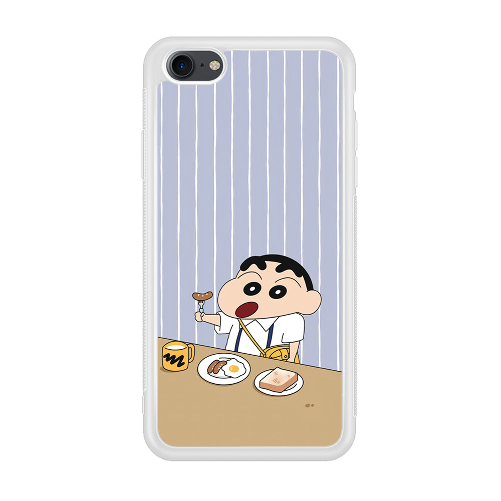 Crayon Shinchan Take a Breakfast iPhone 8 Case