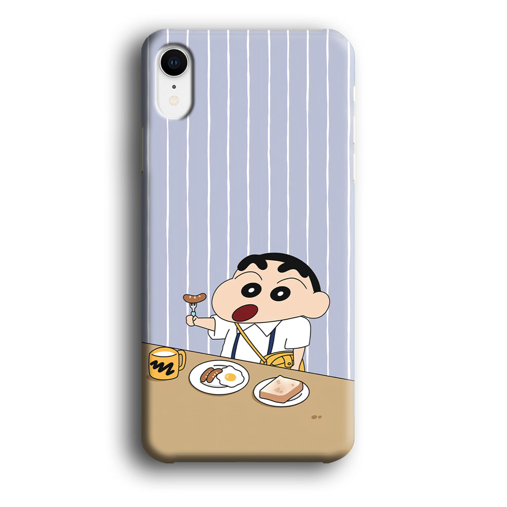 Crayon Shinchan Take a Breakfast iPhone XR Case