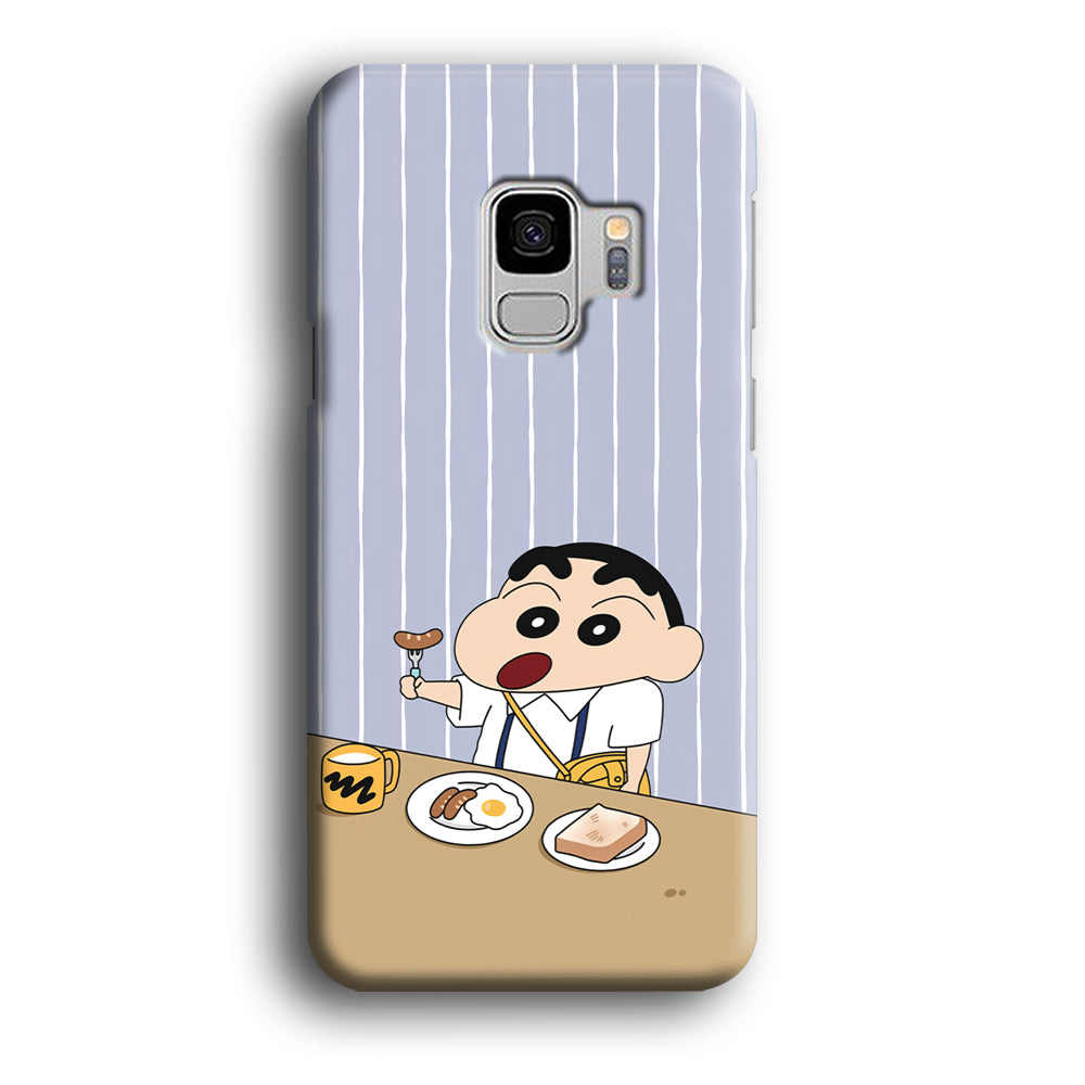 Crayon Shinchan Take a Breakfast Samsung Galaxy S9 Case