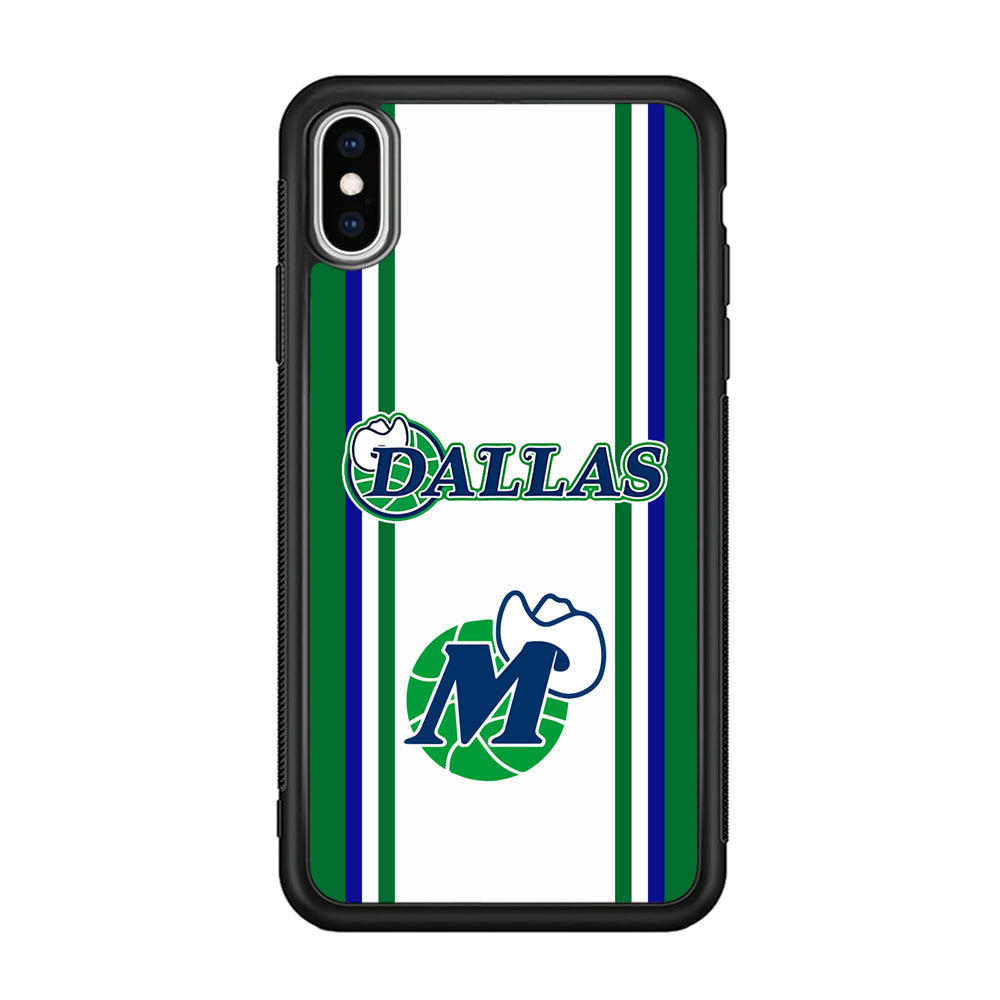Dallas Mavericks The Center Emblem iPhone XS MAX Case
