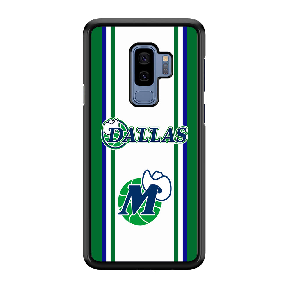 Dallas Mavericks The Center Emblem Samsung Galaxy S9 Plus Case