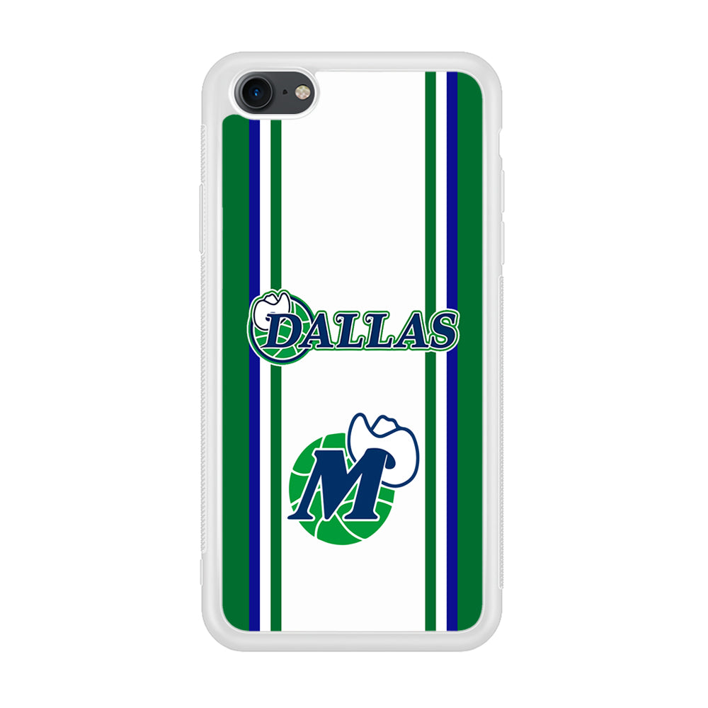 Dallas Mavericks The Center Emblem iPhone 8 Case