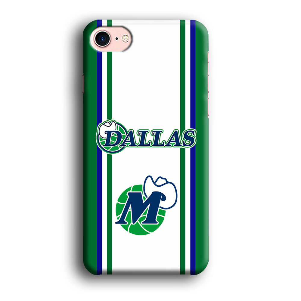 Dallas Mavericks The Center Emblem iPhone 8 Case