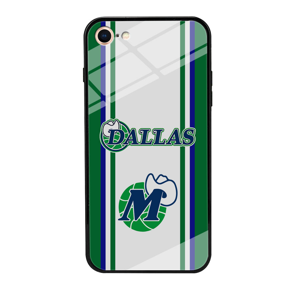 Dallas Mavericks The Center Emblem iPhone 8 Case