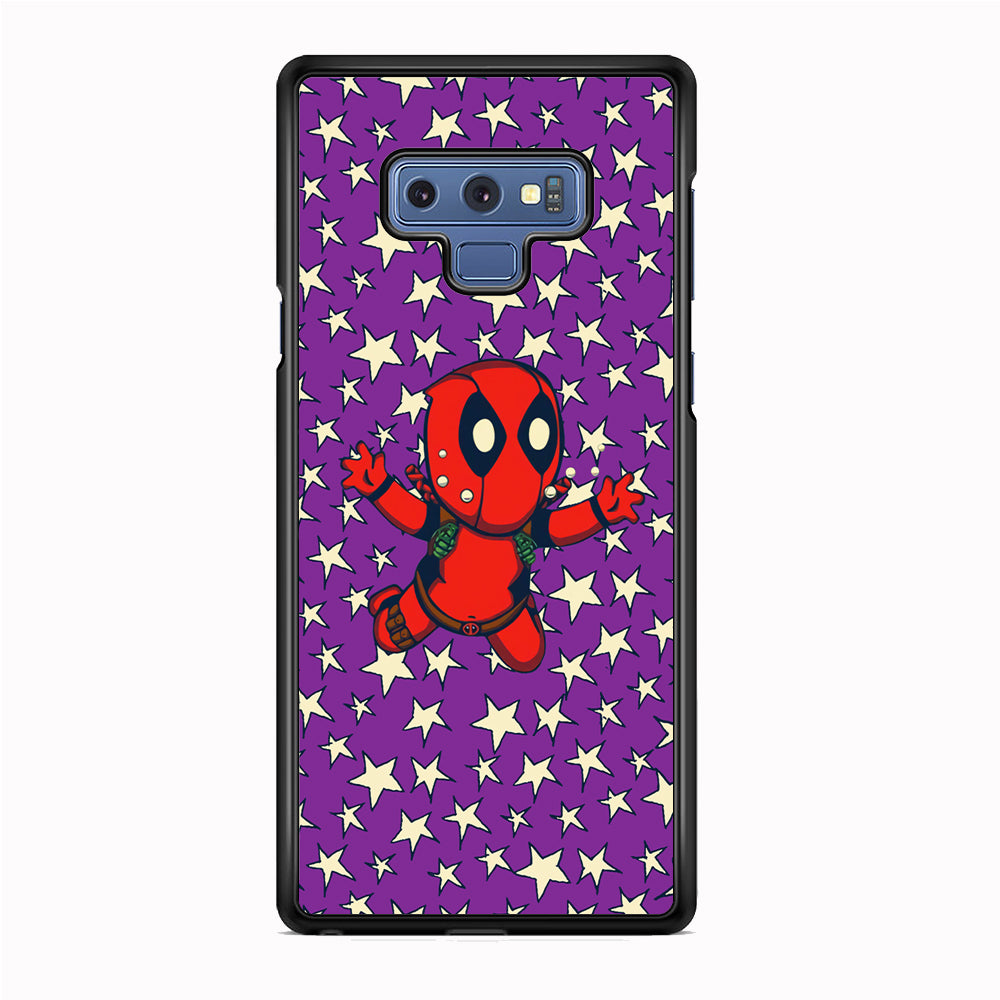 Deadpoll Fly Between The Stars Samsung Galaxy Note 9 Case