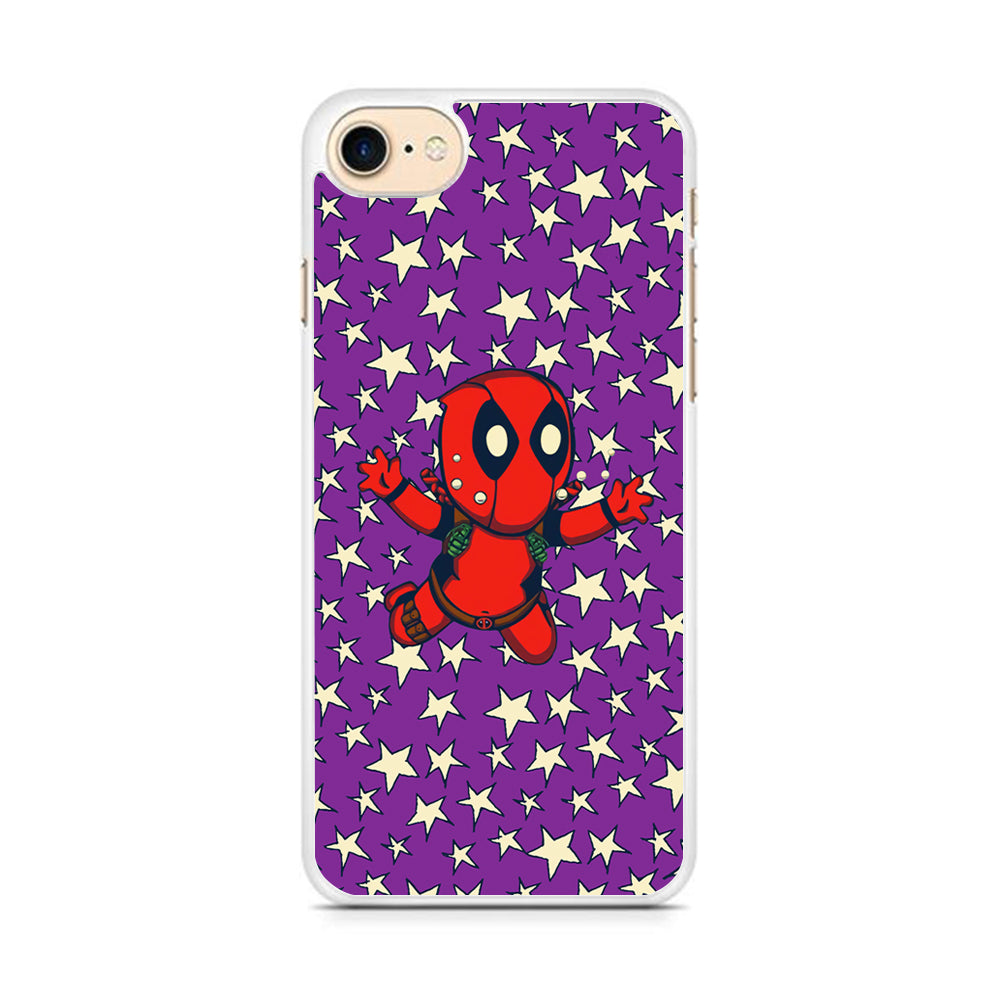 Deadpoll Fly Between The Stars iPhone 8 Case