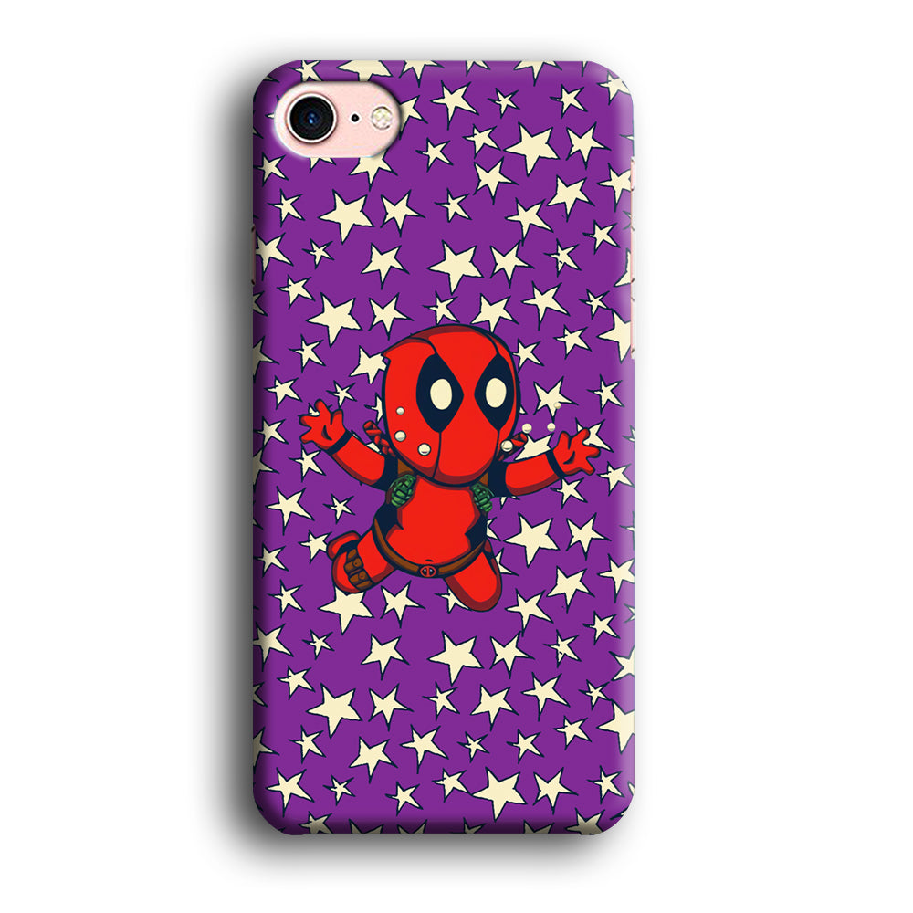 Deadpoll Fly Between The Stars iPhone 8 Case
