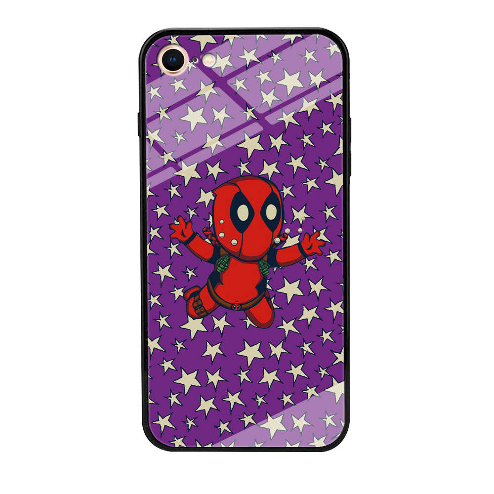 Deadpoll Fly Between The Stars iPhone 8 Case