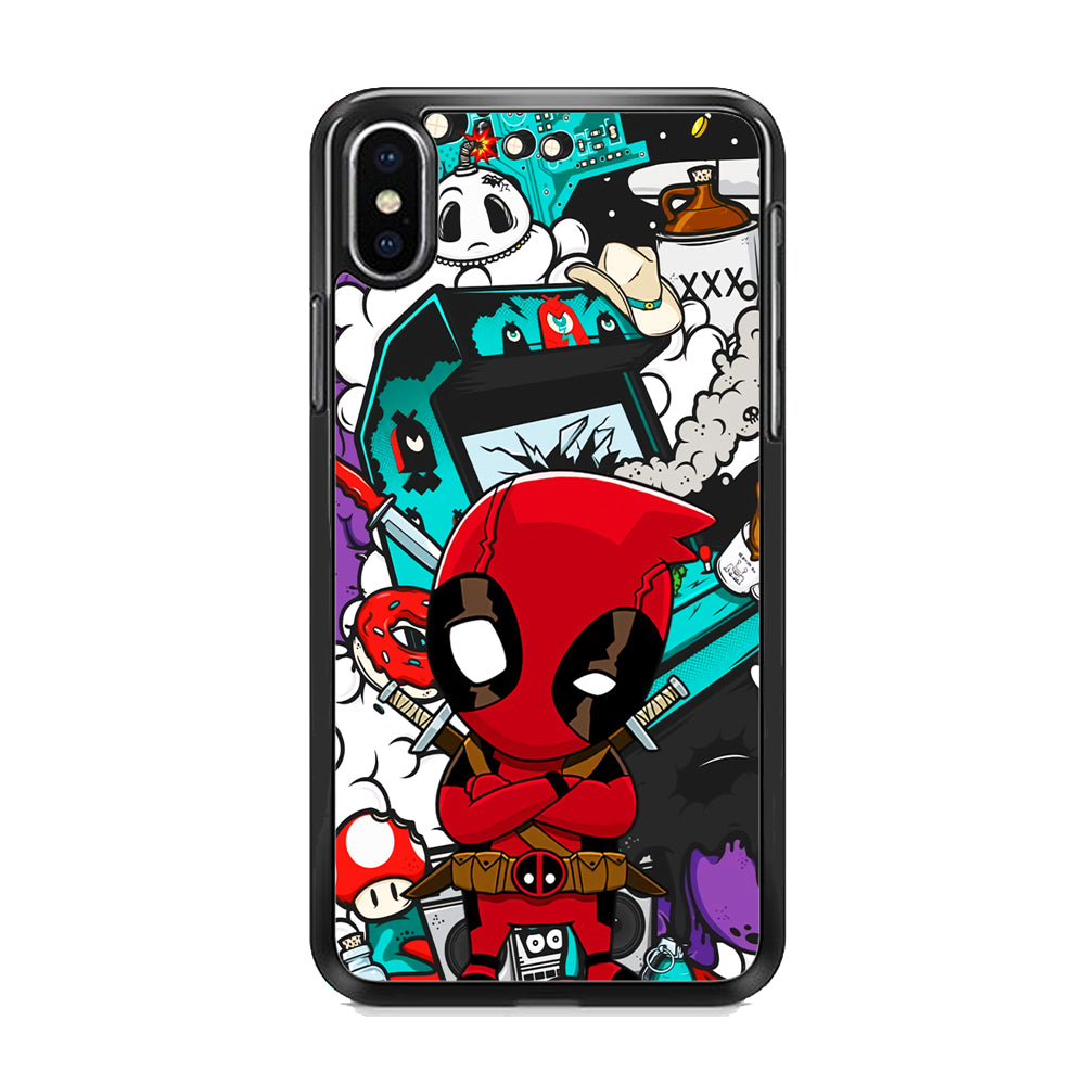 Deadpoll Game Repair iPhone XS MAX Case