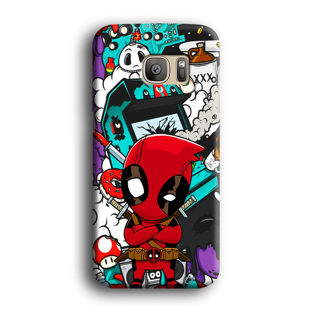 Deadpoll Game Repair Samsung Galaxy S7 Edge Case