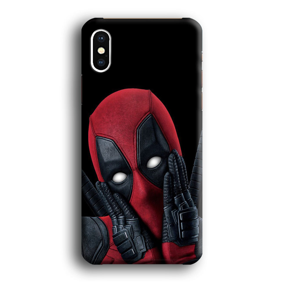 Deadpool Cute Funny Heroes iPhone XS MAX Case