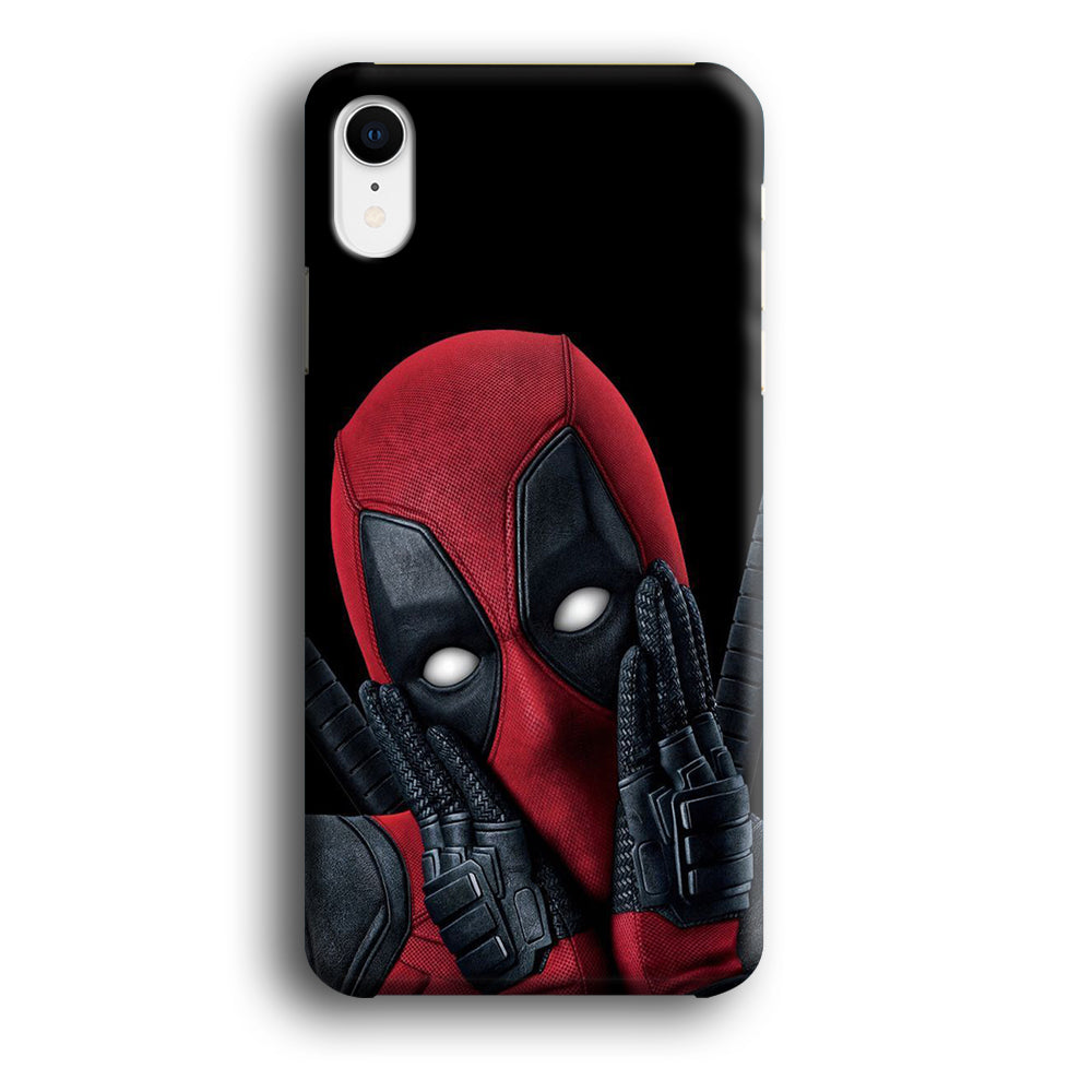 Deadpool Cute Funny Heroes iPhone XR Case
