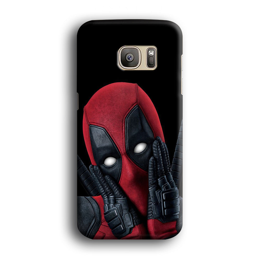 Deadpool Cute Funny Heroes Samsung Galaxy S7 Edge Case