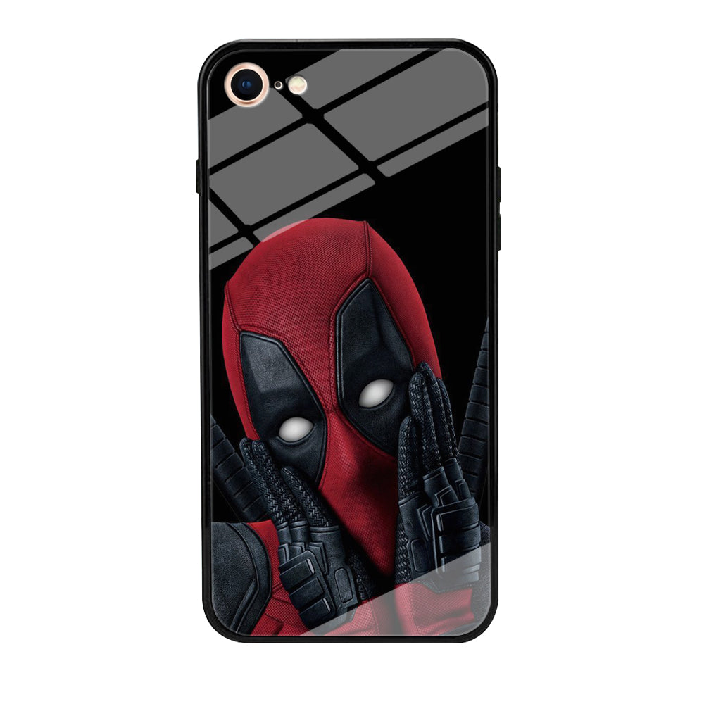 Deadpool Cute Funny Heroes iPhone 8 Case