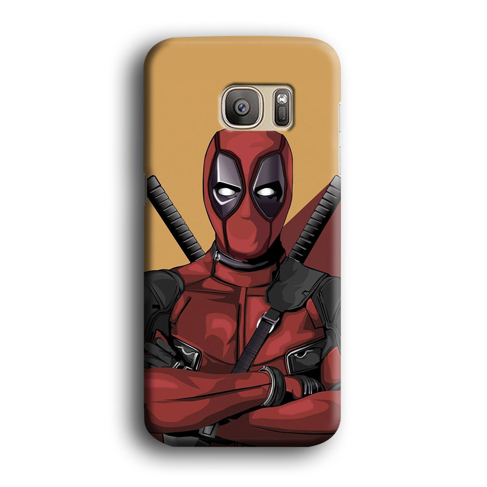 Deadpool Heroes Samsung Galaxy S7 Edge Case