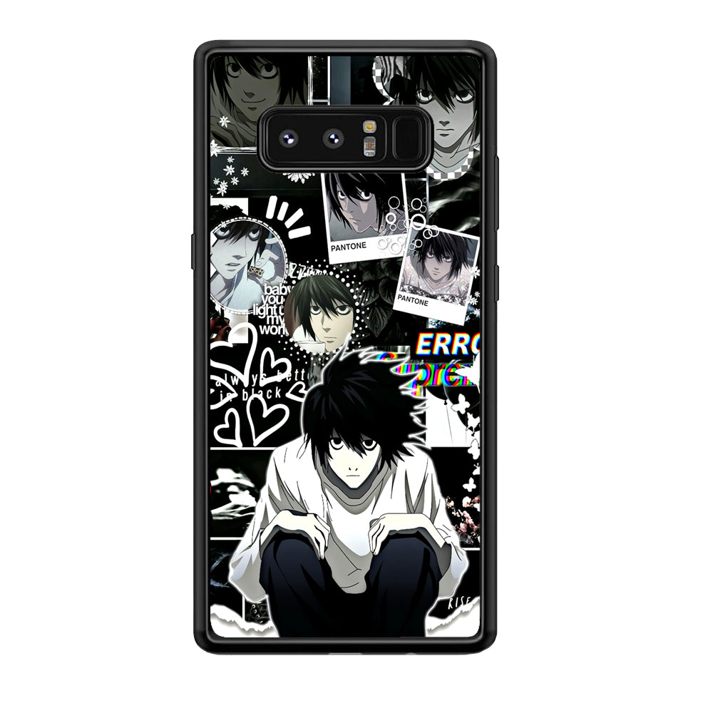 Death Note Lawliet Pantone Samsung Galaxy Note 8 Case