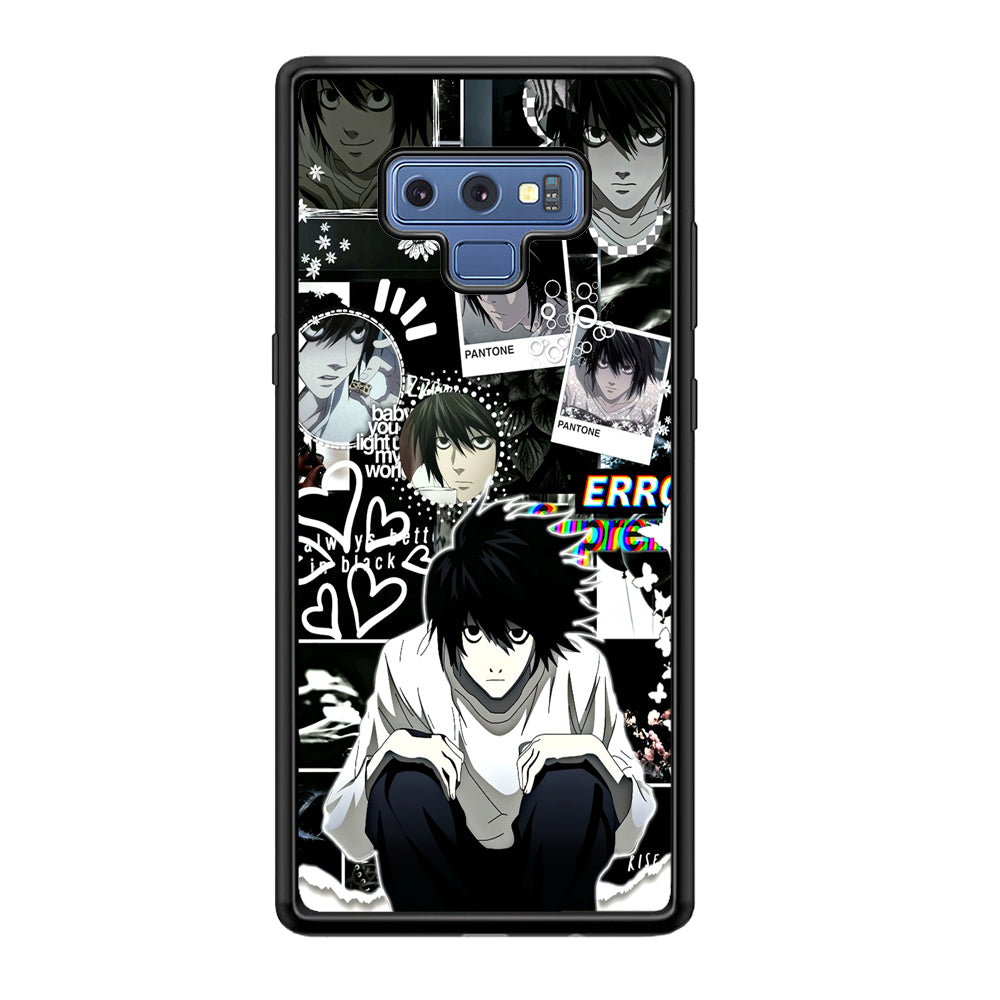 Death Note Lawliet Pantone Samsung Galaxy Note 9 Case