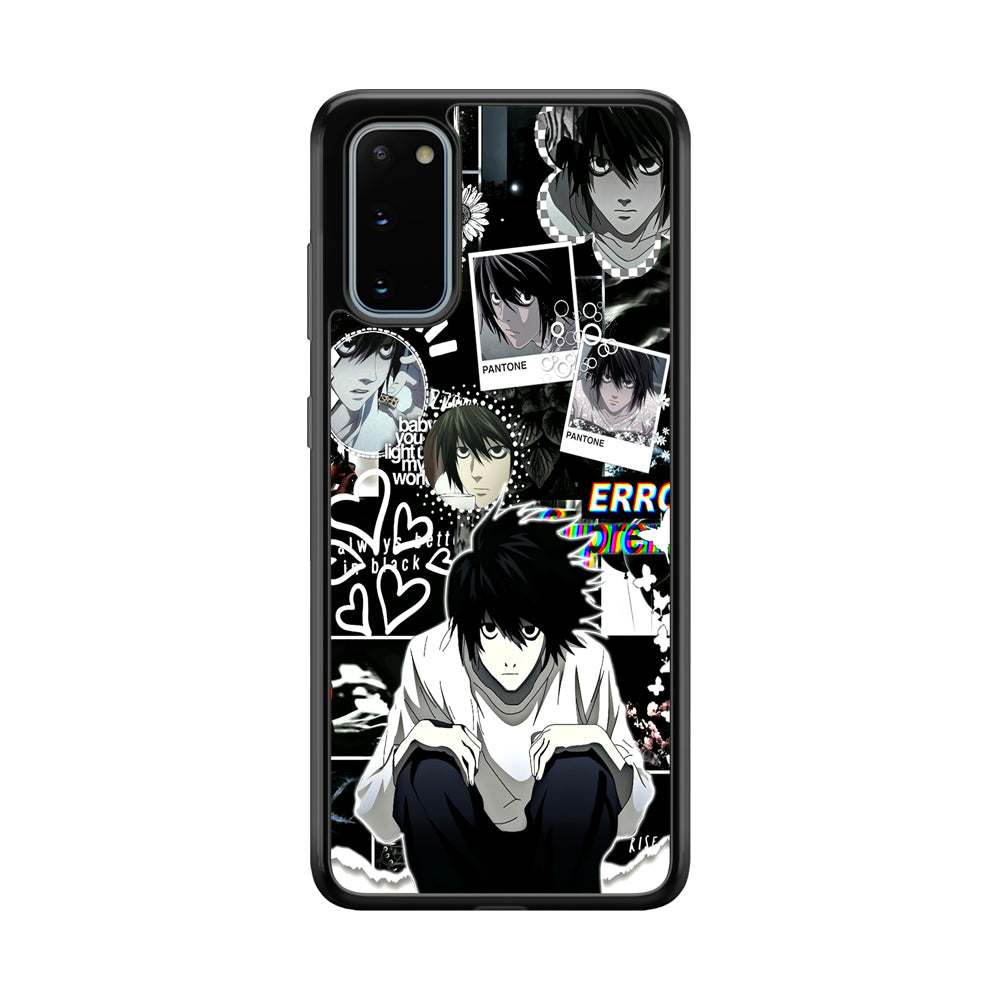 Death Note Lawliet Pantone Samsung Galaxy S20 Case