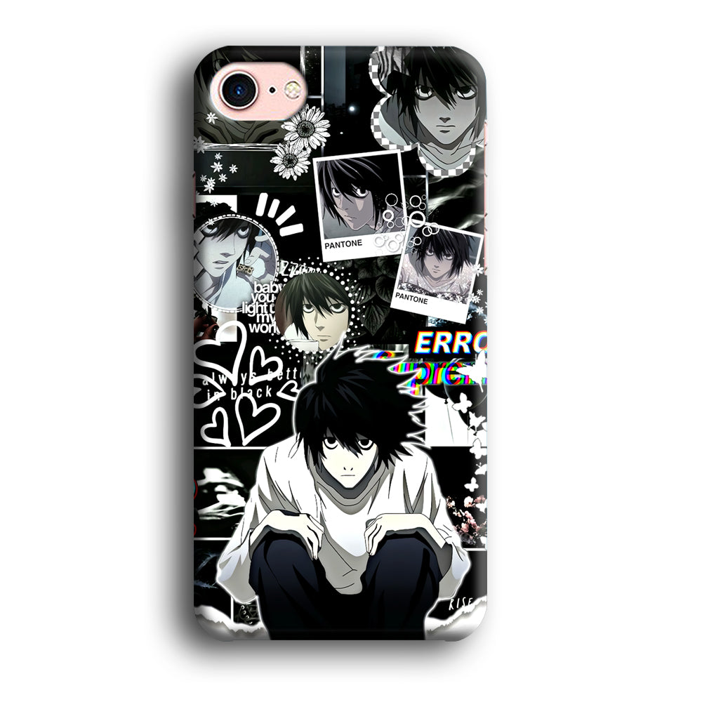 Death Note Lawliet Pantone iPhone 8 Case