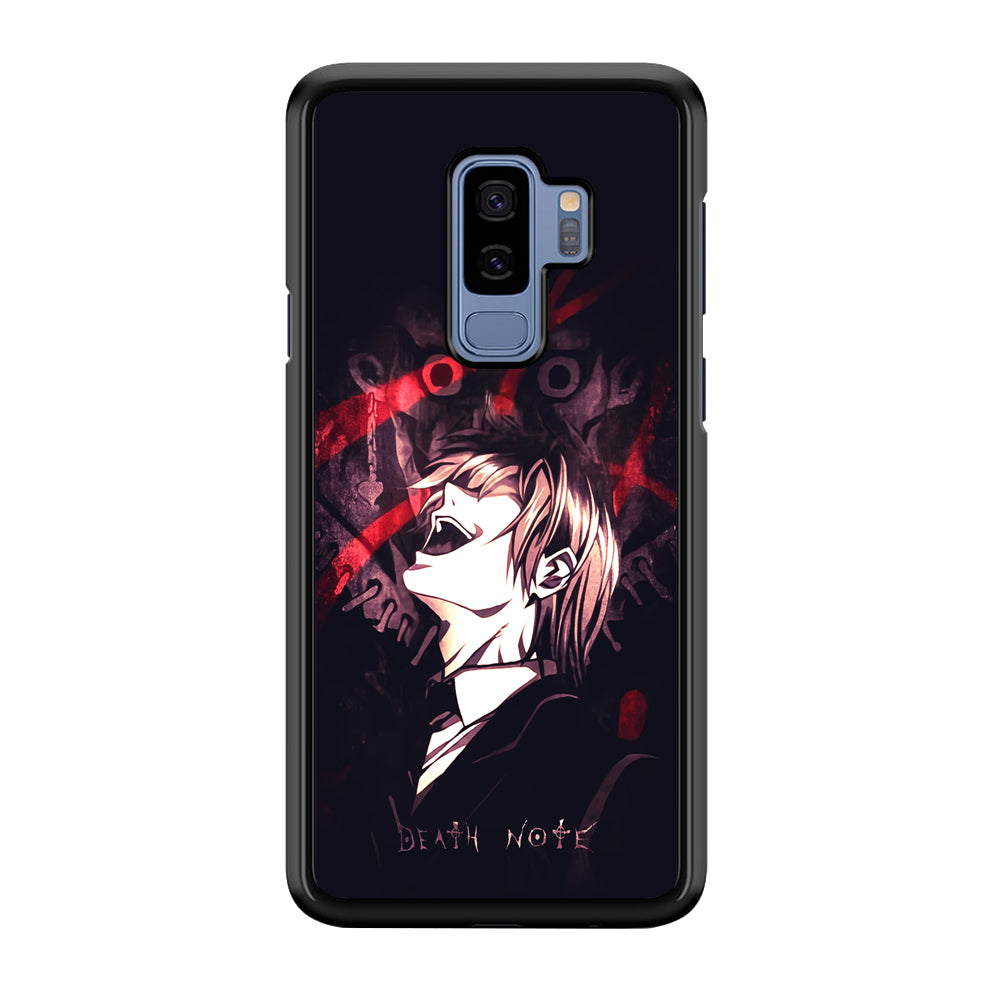 Death Note Satisfied Laugh Samsung Galaxy S9 Plus Case