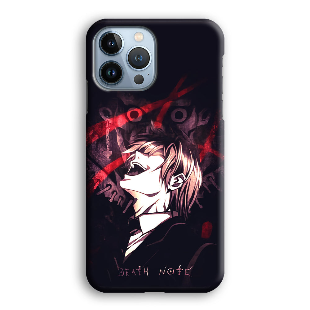Death Note Satisfied Laugh iPhone 13 Pro Max Case