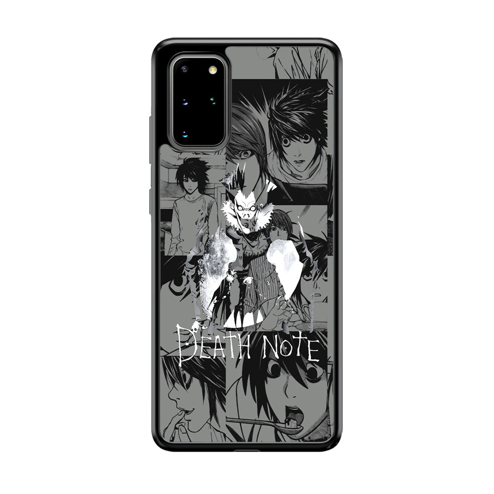 Death Note Silhouette of The Scene Samsung Galaxy S20 Plus Case