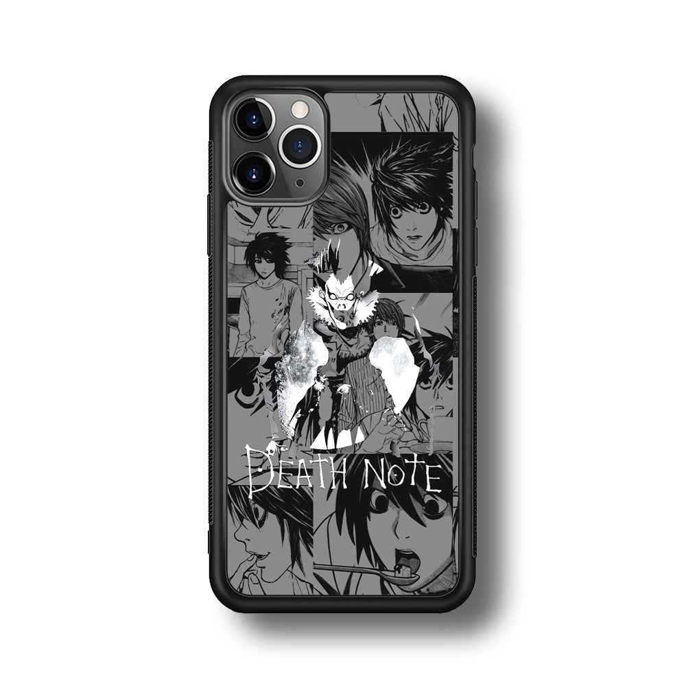 Death Note Silhouette of The Scene iPhone 11 Pro Max Case