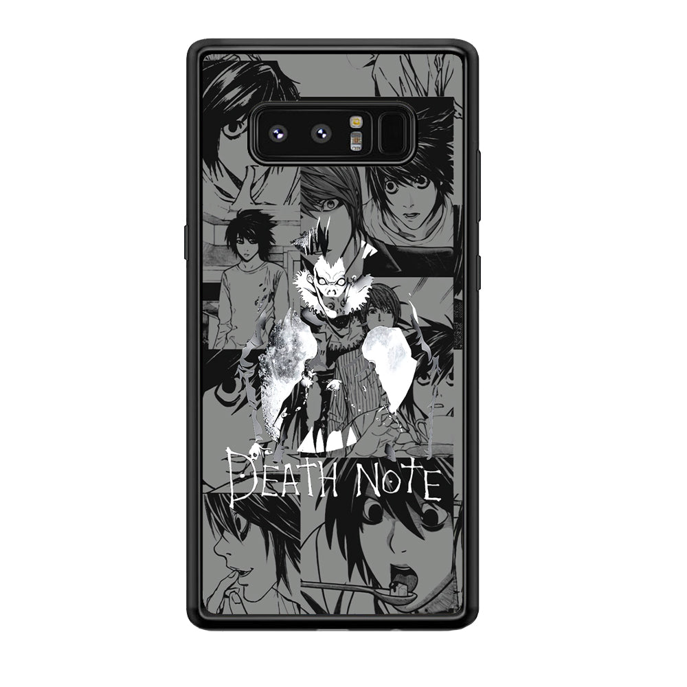 Death Note Silhouette of The Scene Samsung Galaxy Note 8 Case
