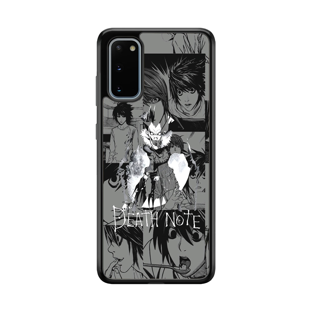 Death Note Silhouette of The Scene Samsung Galaxy S20 Case