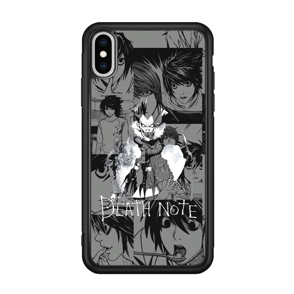 Death Note Silhouette of The Scene iPhone XS MAX Case