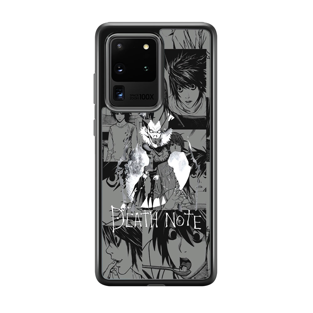 Death Note Silhouette of The Scene Samsung Galaxy S20 Ultra Case