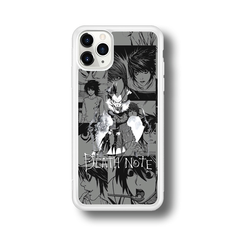 Death Note Silhouette of The Scene iPhone 11 Pro Max Case